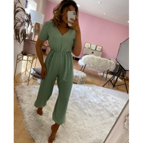 Accra jumpsuit green